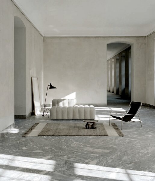 Linie Design Vlněný koberec Humble Act Stone, kamenná šedá Rozměr: 140x200 cm