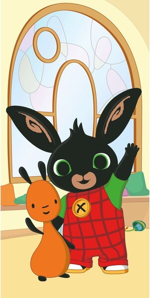 Bavlněná dětská osuška 70x140 cm Bing "Hoppity" – Jerry Fabrics