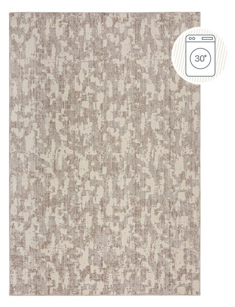 Šedobéžový pratelný koberec 78x150 cm Connely – Flair Rugs