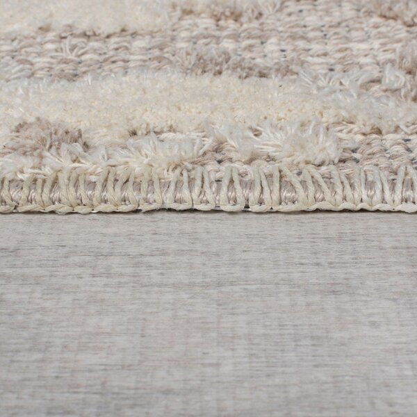 Šedobéžový pratelný koberec 78x150 cm Connely – Flair Rugs