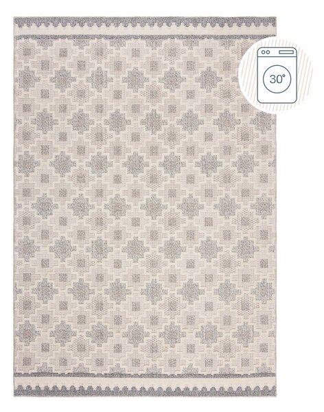 Šedobéžový pratelný koberec 116x170 cm Graysen – Flair Rugs