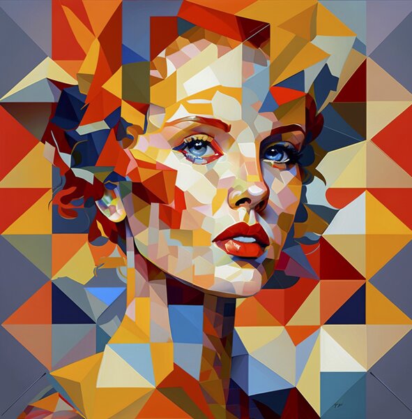 Umělecké dílo od Andrey Kuznetsov - "Zobrazit -22", rozměr: digitální tisk - 70 x 70 cm