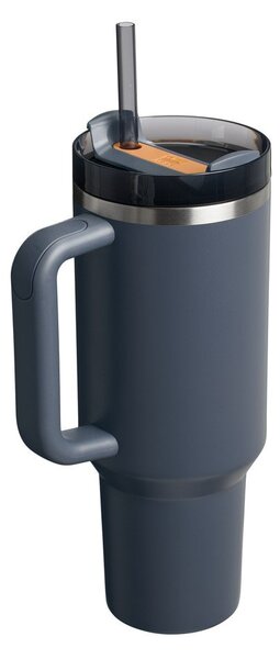 Tmavě modrá termoska s brčkem z nerezové oceli 1,18 l Quencher H2.0 FlowState Tumbler Twilight – Stanley