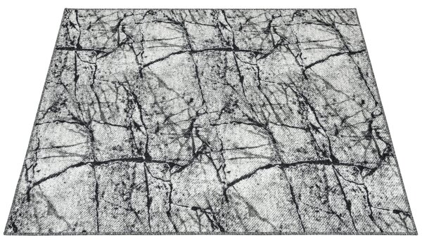 Kobercový ráj Kusový koberec Grain 19 Mramor šedý Rozměr: 100x150 cm