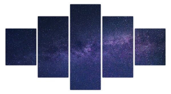 Obraz galaxie (125x70 cm)