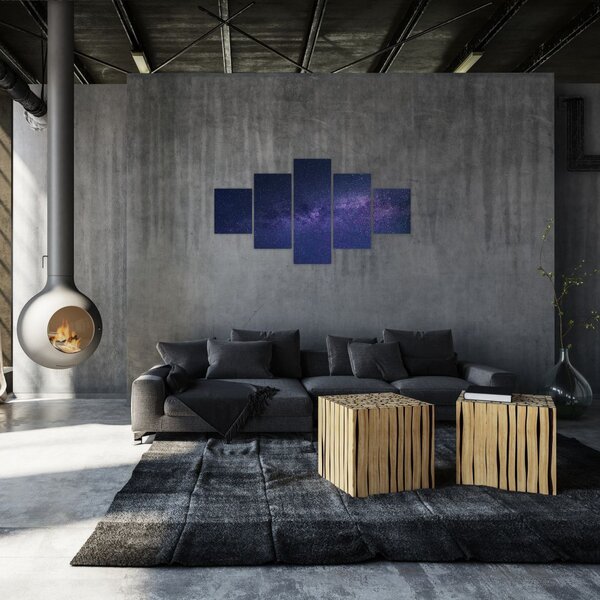 Obraz galaxie (125x70 cm)