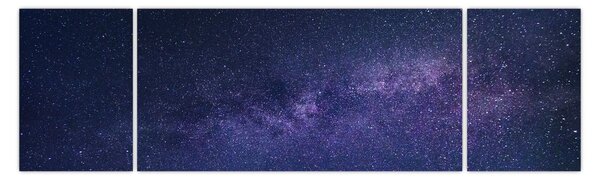 Obraz galaxie (170x50 cm)