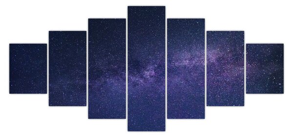 Obraz galaxie (210x100 cm)