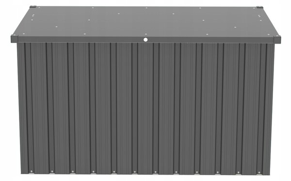 Kovová zahradní truhla 131,8 x 79,4 x 72,7 cm, antracit 650 l Tepro Store