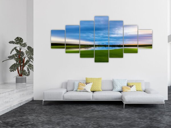 Obraz louky (210x100 cm)
