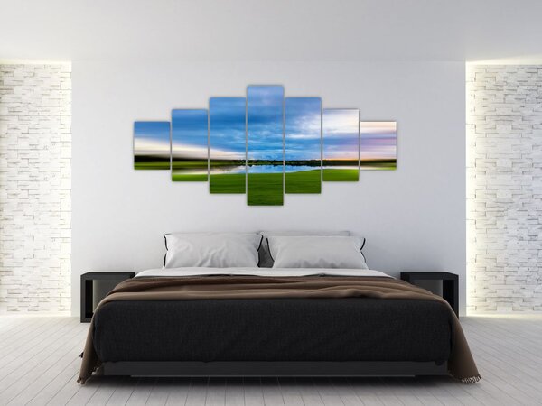 Obraz louky (210x100 cm)