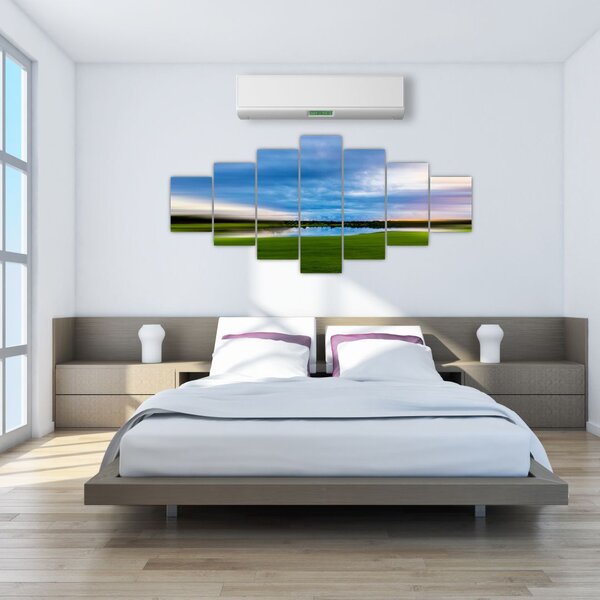 Obraz louky (210x100 cm)