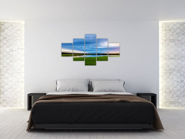 Obraz louky (125x70 cm)