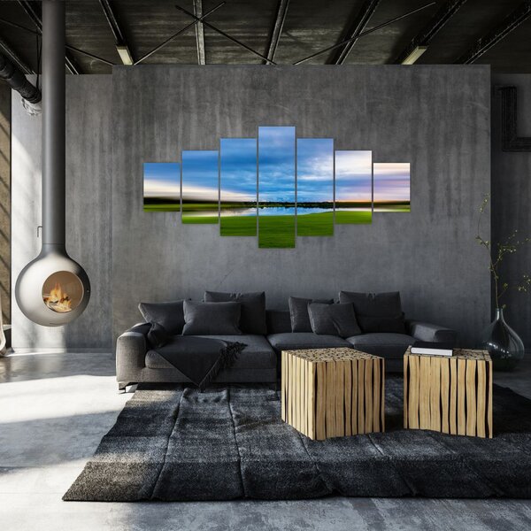 Obraz louky (210x100 cm)