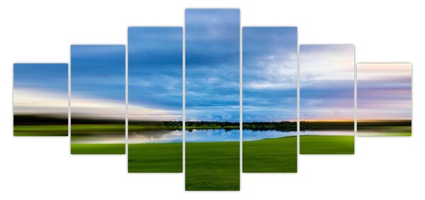 Obraz louky (210x100 cm)