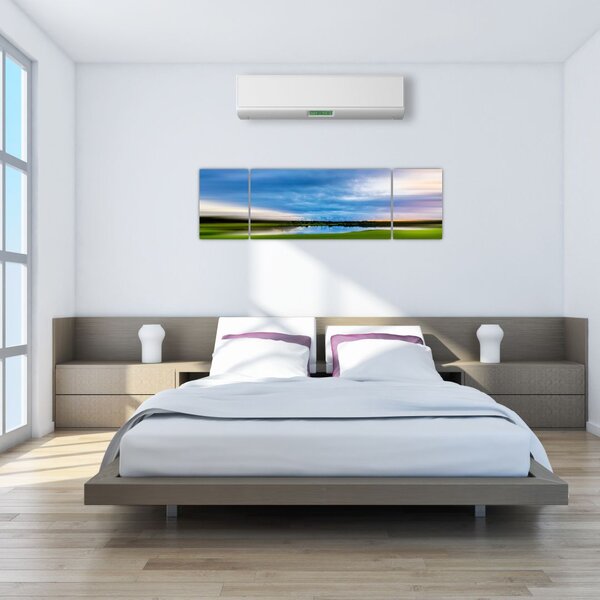 Obraz louky (170x50 cm)