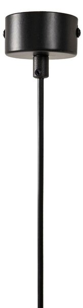 Hnědé závěsné svítidlo s dřevěným stínidlem ø 25 cm Elsa – Opviq lights