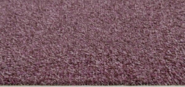 Breno Metrážový koberec LIBERTY 45 fialový, šíře 400 cm, Fialová