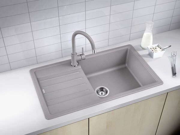 Blanco Legra 6 XL S, silgranitový dřez 860x500 mm, 1-komorový, černá, 526087