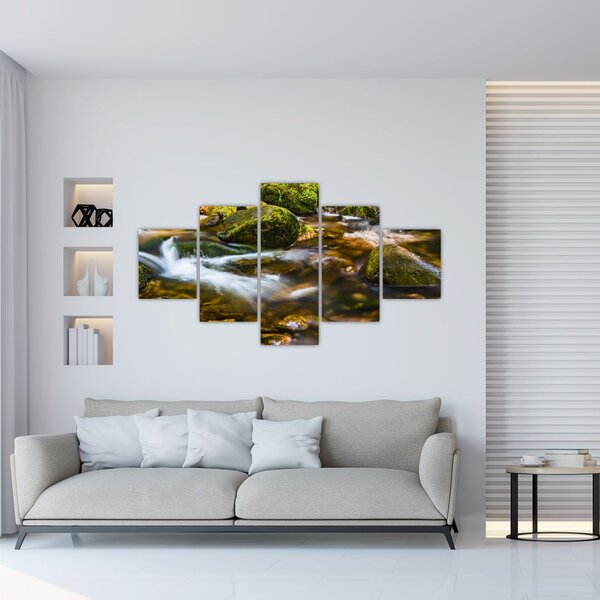 Obraz potůčku (125x70 cm)