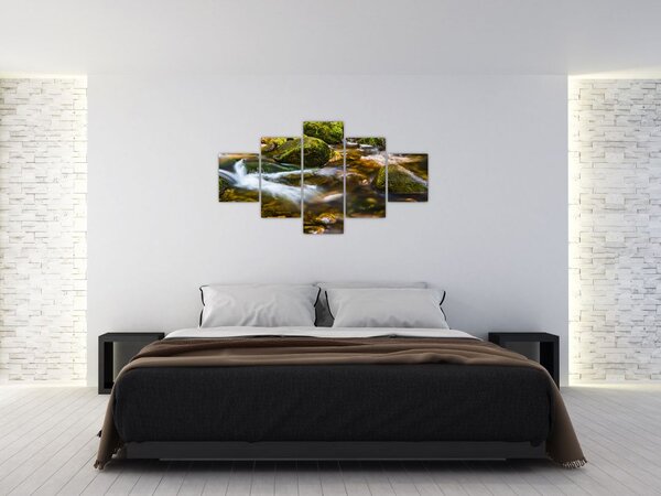 Obraz potůčku (125x70 cm)