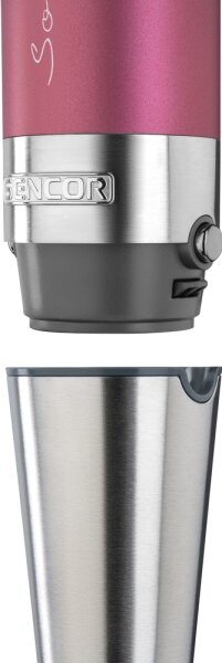 Sencor - Tyčový mixér 4v1 1200W/230V nerez/růžová