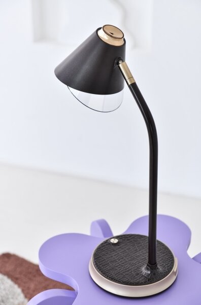 Immax 08972L - LED Stmívatelná stolní lampa FINCH LED/9W/12/230V šedá/chrom