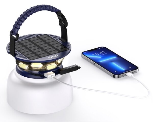 Immax 08493L - LED RGB Přenosná solární nabíjecí lampa LED/10W/5V 3600 mAh IP65