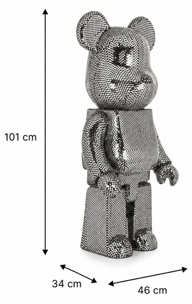 Richmond Designová socha Bear 101 cm