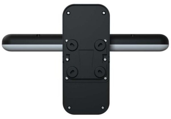 LED Solární nástěnné svítidlo se senzorem LED/15W/3,2V 4000K/6000K IP65 černá