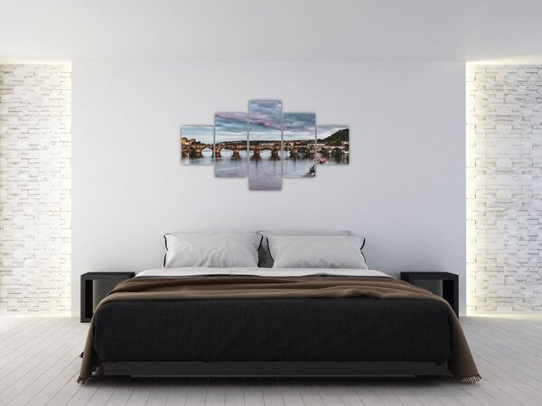 Obraz Vltavy (125x70 cm)