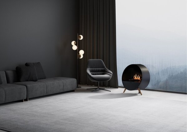 Planika Bubble Wall & Floor BEV - BIO krb na dálkové ovládání 72,6x65 cm 2,5kW