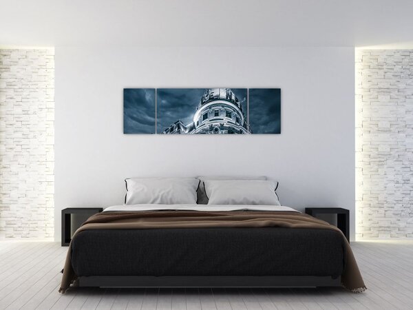 Obraz architektury v temnu (170x50 cm)