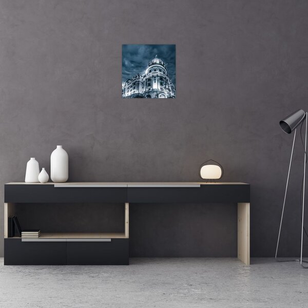 Obraz architektury v temnu (30x30 cm)