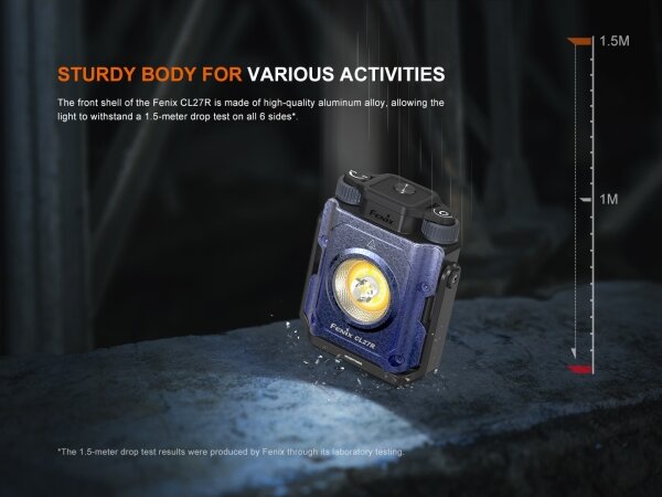 Fenix CL27RGRE - LED Stmívatelné nabíjecí svítidlo LED/USB IP66 1600 lm 285 h