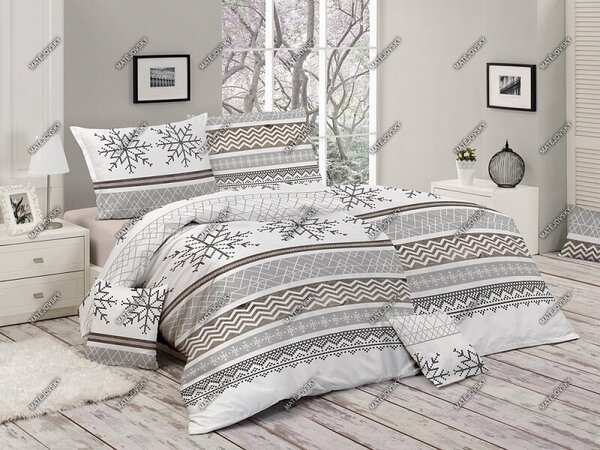 Povlečení Snow flanel prémium Matějovský 1x 140x200, 1x 70x90