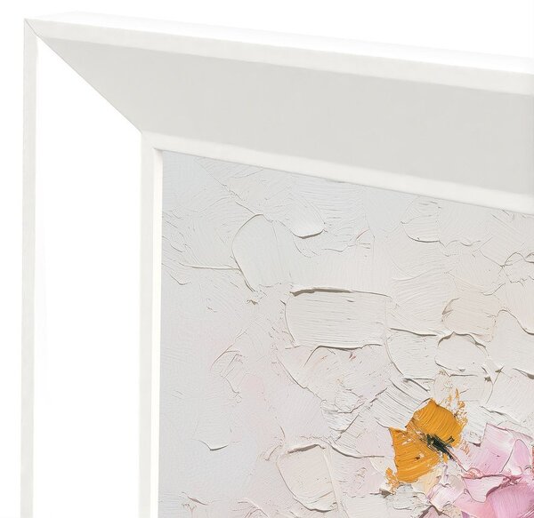 Tištěný obraz s rámem 56x75 cm White Vase – Styler