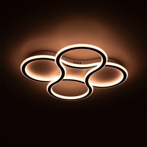 Brilagi - LED Stmívatelné stropní svítidlo ORELLI LED/53W/230V 3000-6000K + DO
