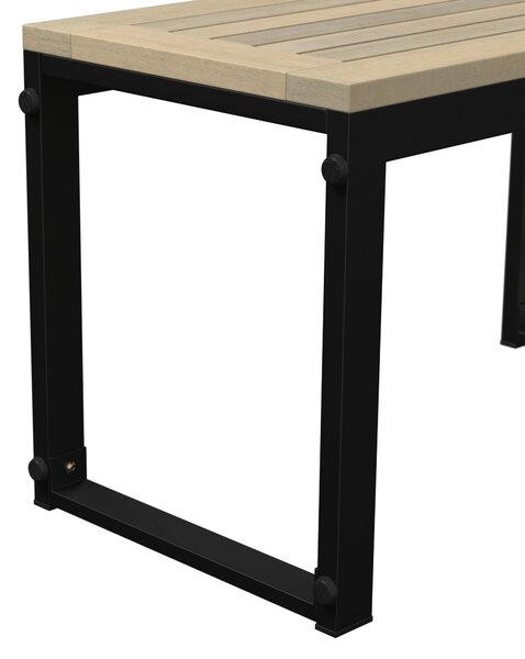 ZAHRADNÍ STOLEK, dřevo, kov, 35/71/41 cm Ambia Garden - Online Only zahradní nábytek, Online Only