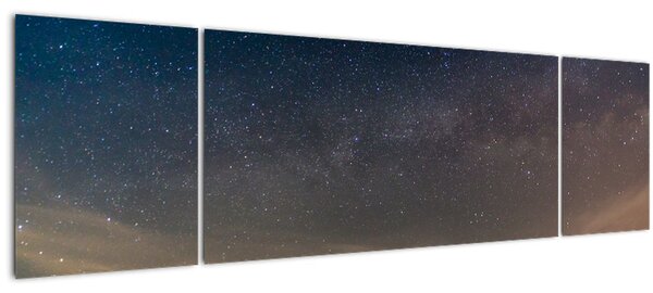 Obraz noční oblohy (170x50 cm)