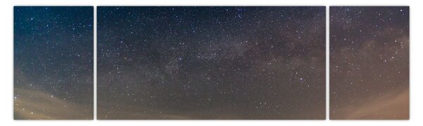 Obraz noční oblohy (170x50 cm)