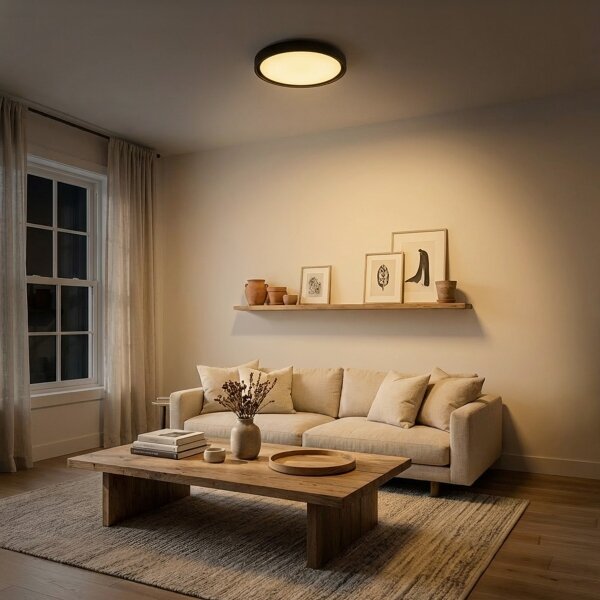 Brilagi - LED Stmív. svítidlo MATTEO LED/48W/230V 3000-6500K pr. 41 cm černá +DO