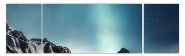 Obraz vodopádů (170x50 cm)