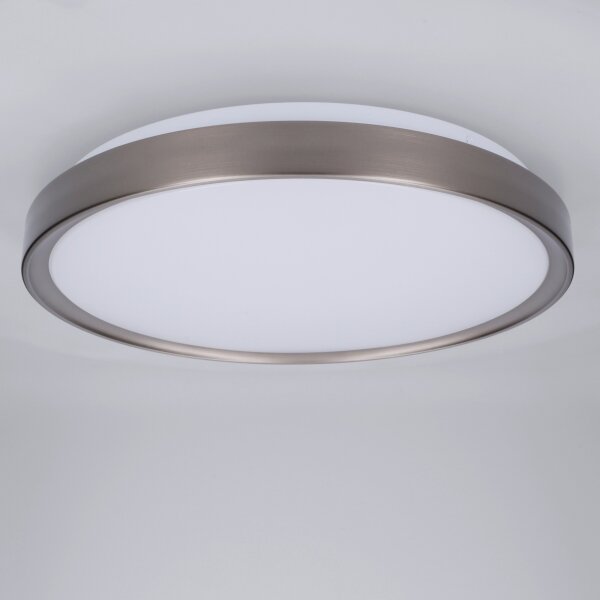 Brilagi-LED Stmív. svítidlo FANCIA LED/48W/230V 3000-6500K pr. 39 cm stříbrná+DO