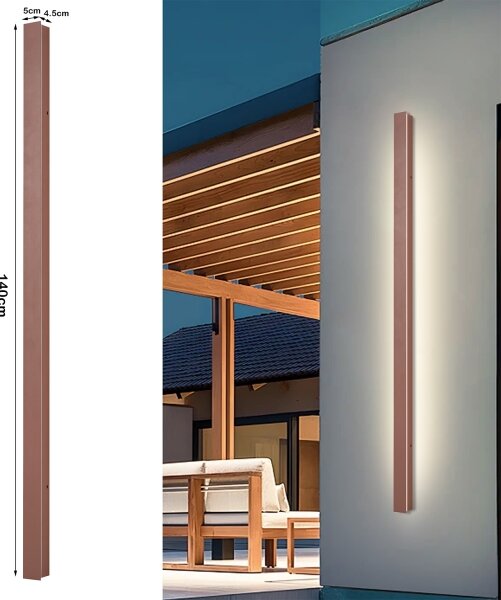 Brilagi-LED Venk. nást. svít. LINEAR LED/32W/230V 3000K IP65 140 cm hnědá CRI 90