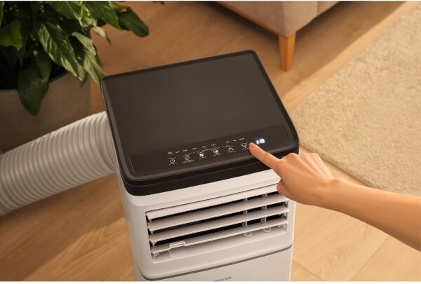 Sencor - Chytrá mobilní klimatizace 3v1 760W/230V 7000 BTU Wi-Fi bílá + DO