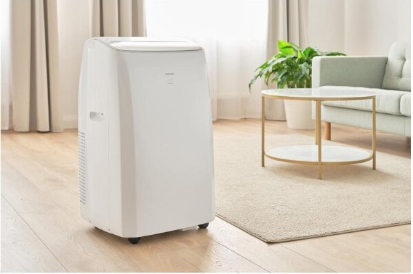 Sencor - Chytrá mobilní klimatizace 5v1 733W/230V 9000 BTU Wi-Fi bílá + DO
