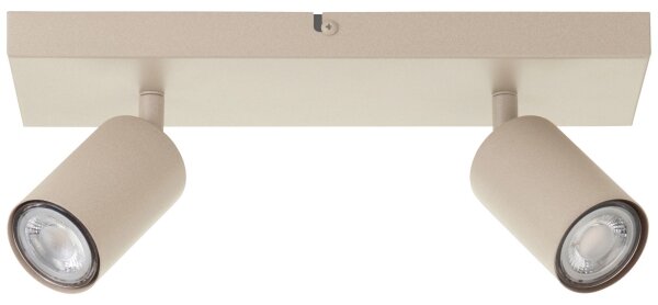 Brilliant - LED Bodové svítidlo JELLO 2xGU10/5W/230V béžová