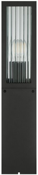 Brilliant - Venkovní lampa GETTA 1xE27/20W/230V 50 cm IP44 černá