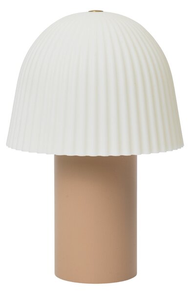 FERM LIVING Přenosná lampa Frill, Rose / White